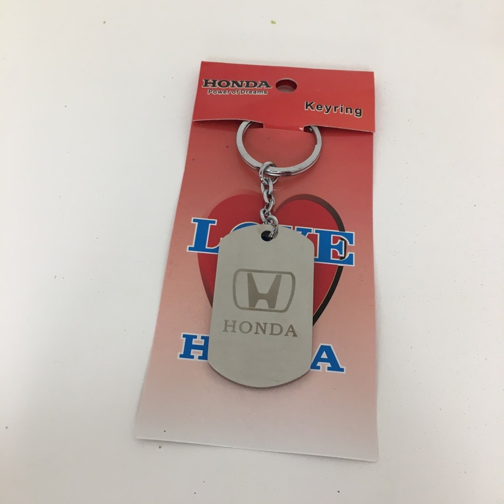 Honda Silver Keychain